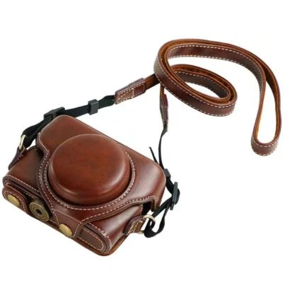 Capa bolsa de couro para câmera Sony DSC-RX100 M2 M3 M4 M5 M6 M7 - Imagem 1 de 4