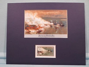 "Damn the Torpedoes!" - David Farragut at Mobile Bay honored by its own stamp - Picture 1 of 1