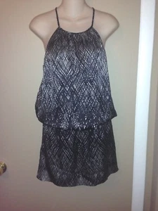JOIE LADIES BLACK SILK DRESS SIZE MEDIUM - Picture 1 of 9