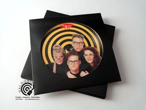 5 CARPETAS PICTURE DISC PARA DISCOS DE VINILO SINGLE 7" Y EP - COLOR NEGRO - - Imagen 1 de 3