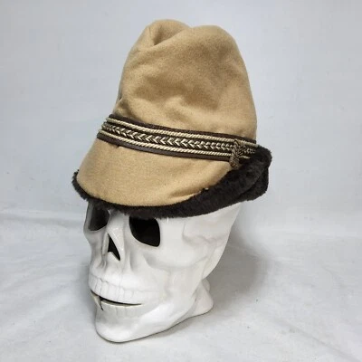 Gorra de colección United Hatters sombrerería imitación piel pluma oreja solapa sombrero talla M 133-a Foto 1 de 4