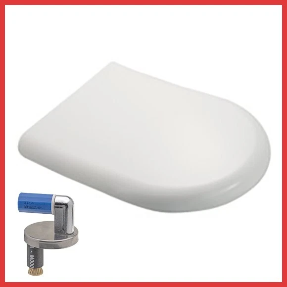 sedile copriwater dolomite clodia asse tavoletta copri wc vaso rallentato soft - Immagine 1 di 4
