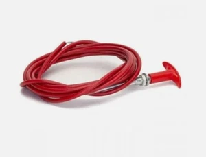 Motorsport T Pull Cable Red 3m Rally Race Motorsport Electrical Extinguisher MSA - Picture 1 of 1