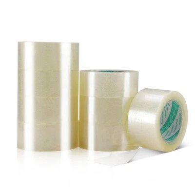 Clear Parcel Packing Tape Packaging Carton Sealing Tapes 60mm Width 95m/Roll - Image 1 of 4