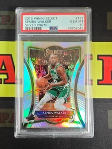 2019-20 Panini Select Basketball Silver Prizm Kemba Walker PSA 10 - Picture 1 of 1
