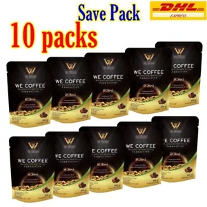 10x We Caffè Istantaneo Erba Caffè Miscela Cappuccino Polvere 23in1 Senza Zucchero Sano - Foto 1 di 18