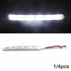 Bright 5050 LED Strip Light Waterproof Silicone Gel Cool White 30cm Size