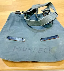 Vintage German WWI / WW2 Military Canvas Bag/Satchel. - Picture 1 of 11