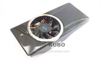 Sapphire HD4860 copper base 4 heat graphics pipe radiator 4-pin FD8015H12S - Image 1 of 4