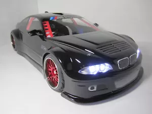 1/10 SCALE Custom Painted RC DRIFT CAR BMW M3 4WD RTR - Picture 1 of 6