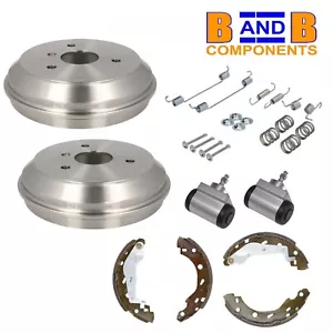 BRAKE DRUMS DRUM, SHOES, WHEEL CYLINDERS & FITTING KIT SMART 451 42 A2040 - Picture 1 of 9