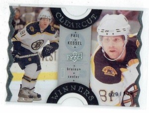 07-08 UD Upper Deck Clear Cut Winners  Phil Kessel  /100  
