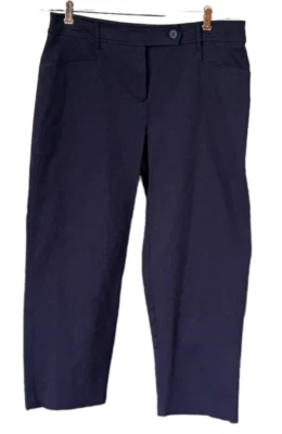 Pantalones capri Preston & York Cannell elásticos nuevos con etiquetas talla 6 algodón pierna recta dillard Foto 1 de 4