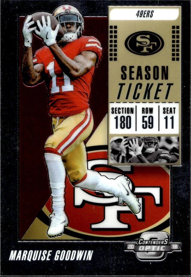 2018 Panini Contenders Optic #15 Marquise Goodwin - Image 1 of 2