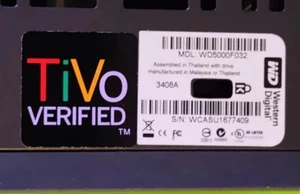 Western Digital 500GB MY DVR EXPANDER Tivo Verified TiVo Series3 HD & TiVo HD - Photo 1/4