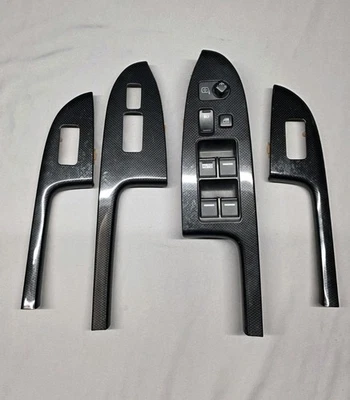 2004-2008年讴歌 TSX 本田雅阁原始设备制造商碳驱动器主开关装饰套装 4dr — 第 1/4 张图片