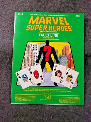TSR Marvel Super Heroes Fault Line VG .....................................(SB7) - Image 1 of 4