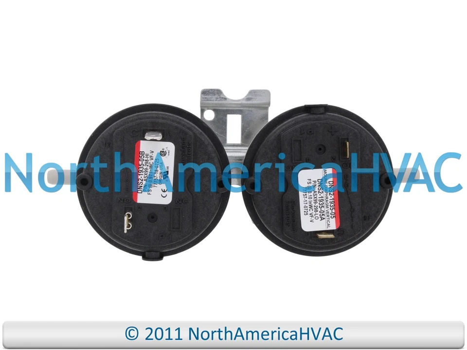 ClimaTek Furnace Dual Air Pressure Switch Fits Goodman Amana Janitrol 0130F00479 - Image 1 of 1