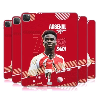 OFFICIAL ARSENAL FC 2023/24 FIRST TEAM SOFT GEL CASE FOR APPLE SAMSUNG KINDLE - Image 1 of 4
