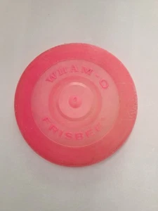 Wham-O Frisbee Flying Disc Pink 1966 Made In USA 9” Vintage - Bild 1 von 6