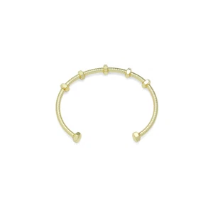 Gold Mutter Schraube verstellbar Armband Manschette, Sku#A281 - Bild 1 von 4