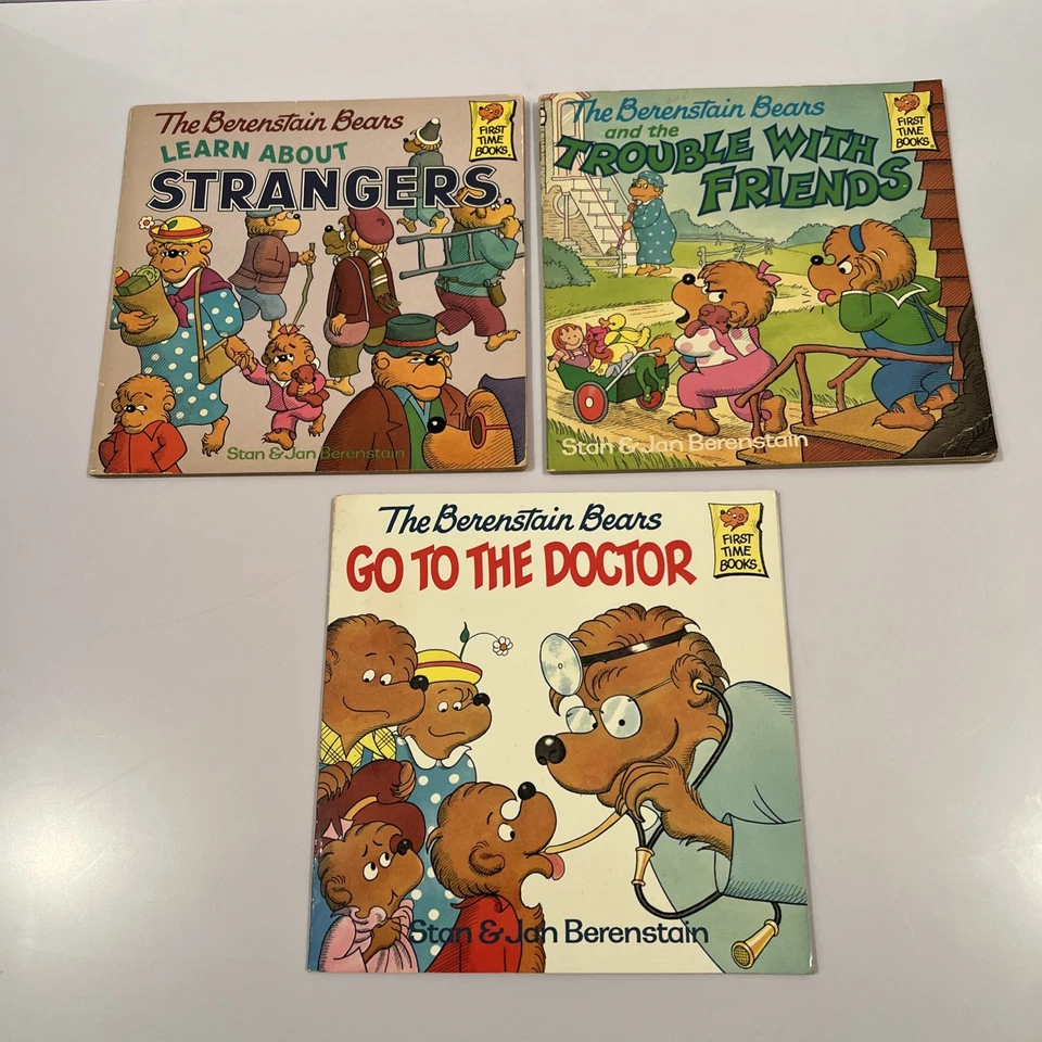 Vintage Easy Reading Books 1981 -1986 Lot of 3 Berenstain Bears by Jan Bernstein - Image 1 of 4