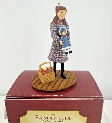 Vintage Hallmark American Girl SAMANTHA Christmas Keepsake Ornament 2004 - Image 1 of 4