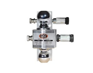 Soporte de bola ajustable de aluminio CSI 106256 - 6" caída, se adapta a receptores de 2,5" - Imagen 1 de 5