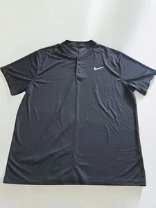 Nike Court Dri-FIT Dry Blade Size XL Tennis Golf Polo #DH0838-010 No Tag - Picture 1 of 3