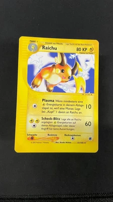 Pokémon Karte/card - Raichu 61/165 - Expedition Rare - Vintage - Bild 1 von 2