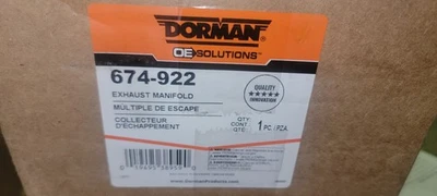 Colector de escape Dorman 674-922 para Dodge Durango Jeep Grand Cherokee Foto 1 de 2