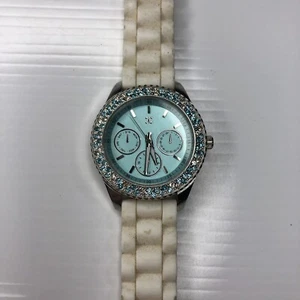 X11 Encantador Charlie Plata Azul Cristales Jalea Blanca Damas RY3925 Sin Probar - Imagen 1 de 6