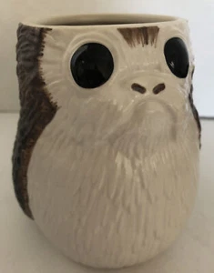 Disney Store Star Wars The Last Jedi Porg Ceramic Coffee Mug 24oz Lucas Film Ltd - Picture 1 of 4