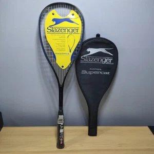 Slazenger Panther Supercat Plus Squash Racquet with Carry Case New - Picture 1 of 3