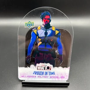 2023 Upper Deck Marvel What If? #C11 Killmonger Military Ops Frozen in Time - Picture 1 of 2