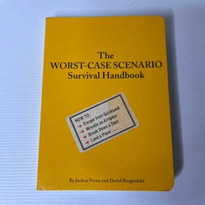 The Worst-Case Scenario Survival Handbook Small Paperback Book by Joshua Piven - Picture 1 of 10