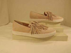 Krone Vintage Wm. 10M "Fern" Leder Wildleder Quasten Halbschuhe Neu ohne Etikett - Display Beige - Bild 1 von 11