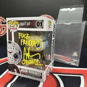 ARI LEHMAN FIRMATO INSC FRIDAY THE 13TH JASON VOORHEES FUNKO POP BECKETT BAS COA - Foto 1 di 3