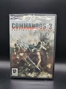 Commandos 3 Destination Berlin PC New And Sealed FULL UK Version - Picture 1 of 3