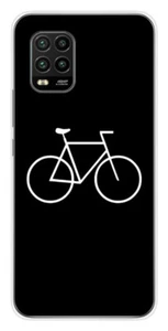 Coque en silicone imprimée compatible Xiaomi Mi 10 Lite Bike Hipster - Photo 1 sur 3