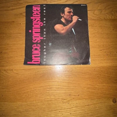 Bruce Springsteen - Tougher Than The Rest - 7" Vinyl CBS  Record - 1988 A1/B1 VG - Image 1 of 4