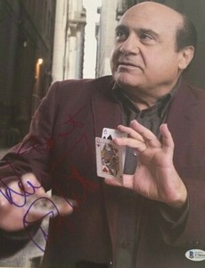 Danny Devito signed autographed 11x14 photo Deck of Cards Magic Batman
