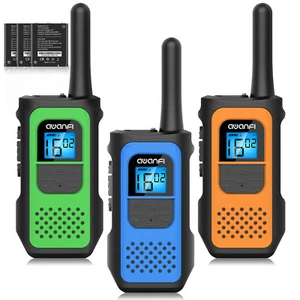 3 Pack Rechargeable 16CH Two Way Radios Long Range Walkie Talkies Interphone Set - Picture 1 of 9