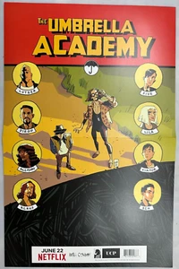 Póster promocional The Umbrella Academy - 11x17 - Netflix 2022 - Gabriel Ba Art. - Imagen 1 de 2