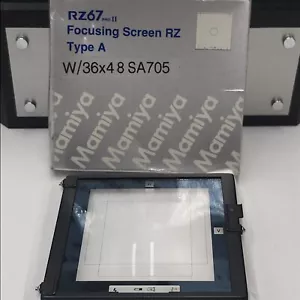 Mamiya RZ67 Pro ii 2 II IID Focusing Screen Type A4 W/36x48 SA705 NOS - Imagen 1 de 9