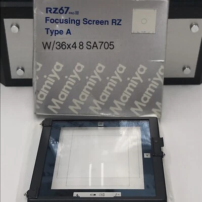 Mamiya RZ67 Pro ii 2 II IID Focusing Screen Type A4 W/36x48 SA705 NOS - Image 1 of 4