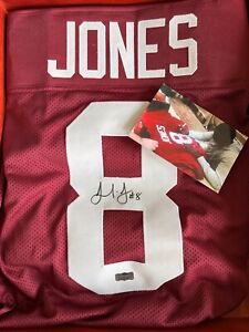 Julio Jones Alabama #8 Signed Jersey XL