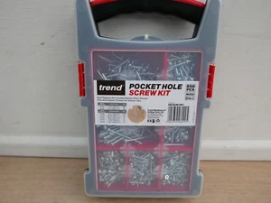 TREND PH/SCW/PK1 850 ASSORTED POCKET HOLE SCREWS KIT - Picture 1 of 1
