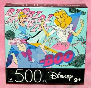 New Cardinal Disney Cinderella Bibbidi Bobbidi Boo 500 Piece Puzzle - Picture 1 of 2
