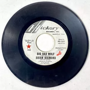 Brian Diamond Big Bad Wolf See If I Care 1965 Promo 45 RPM Hickory Vinyl Record - Picture 1 of 6